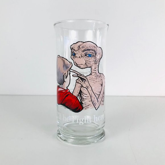 Vintage 1982 ET Pizza Hut Collectors Glasses - Picture 4 of 6